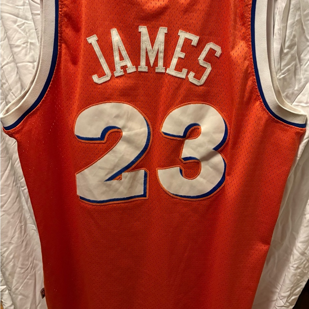 Adidas LeBron James 23 Cavs Throwback Basketball Jersey